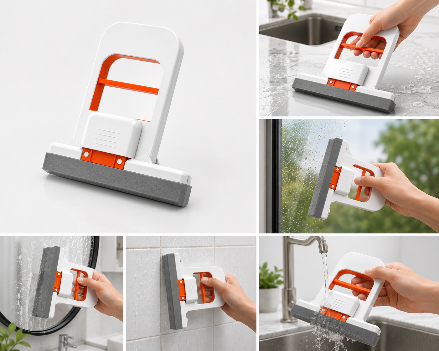 Mini Foldable Self-Squeeze Cleaning Mop